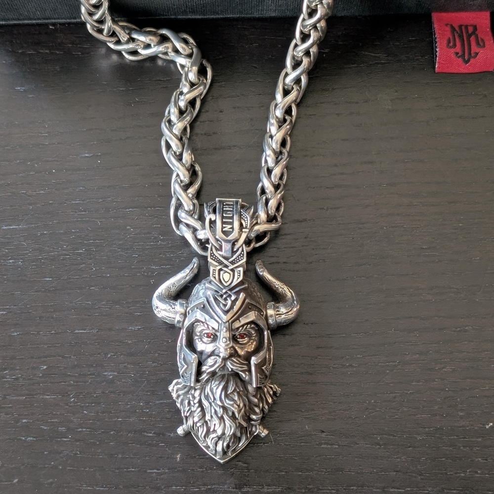 Nightrider Einherjar Pendant With Chain